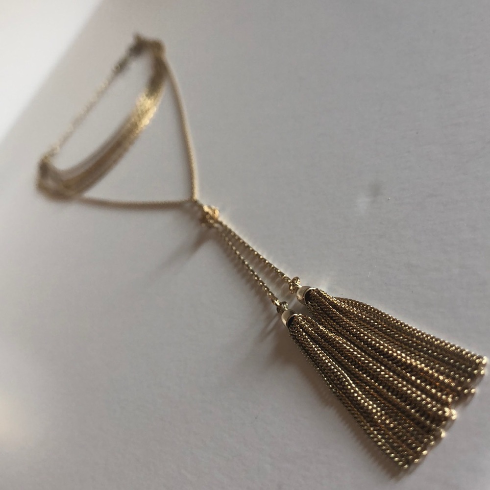 Convertible gold necklace